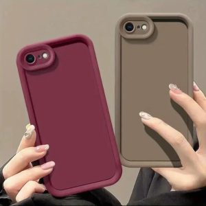 Phone Case – Cute Candy Camera Protection Shockproof Back Cover for Iphone 6 /6S /6PLUS /6SPLUS /7 / 8 / SE2 / SE3/ 7Plus /8PLUS