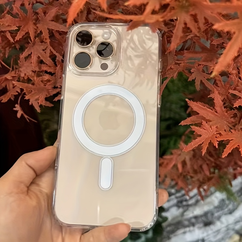 Phone Case – A Magnetic Case Designed to Prevent Yellowing for Iphone 16, 15, 14, 13, 12, And 11 Pro Max Plus Series | Certified Magnetic, Shock-Resistant, And Ultra-Slim for Wireless Charging