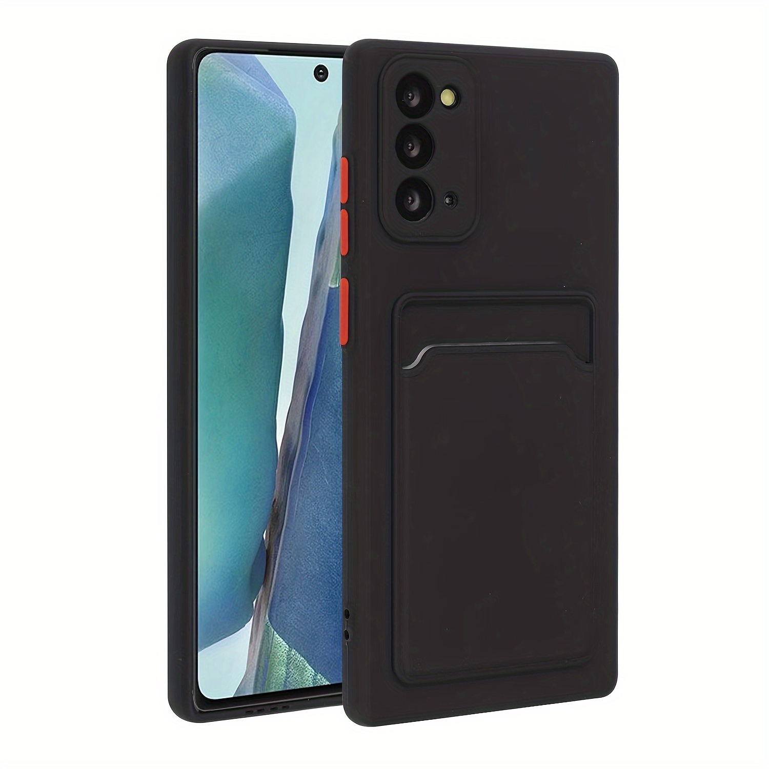 Phone Case – Luxury Skin-Feel Phone Case, Fingerprint-Resistant Matte End, Card Slot Protective Case Suitable for Samsung
